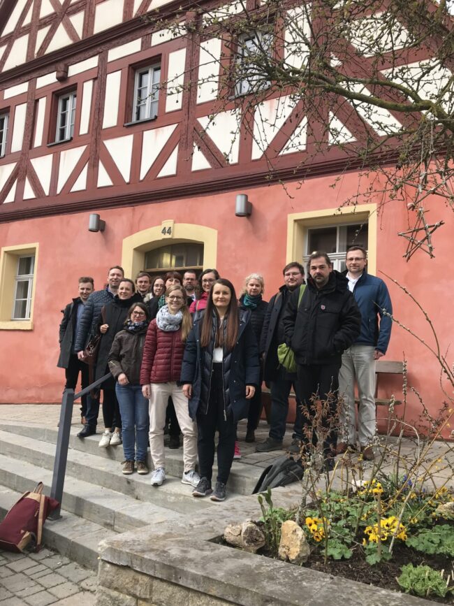 Austauschtreffen FrankenPfalz Gruppenbild der ILE-ManagerInnen