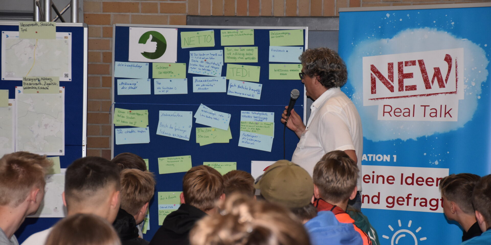 BGM Stangl nimmt Stellung Bürgermeister Bernhard Stangl nimmt Stellung zu den Wünschen der Jugendlichen