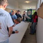 Die Jugendlichen an der Königsstation