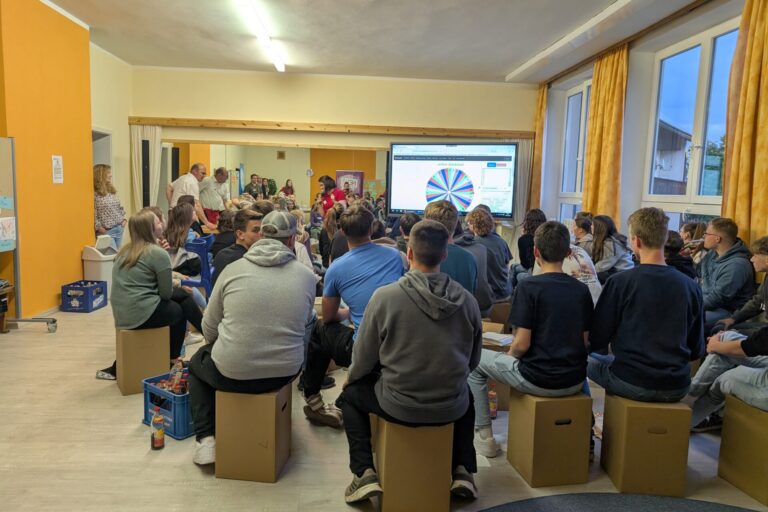 Spannung bei der Verlosung