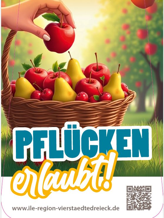 Ausschnitt Baumanhänger "Gelbes Band"