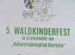 Waldkinderfest in Grafenwöhr
