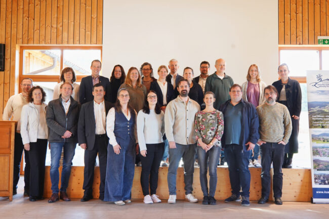 Die Umsetzungsbegleiter beim Treffen in Lohberg